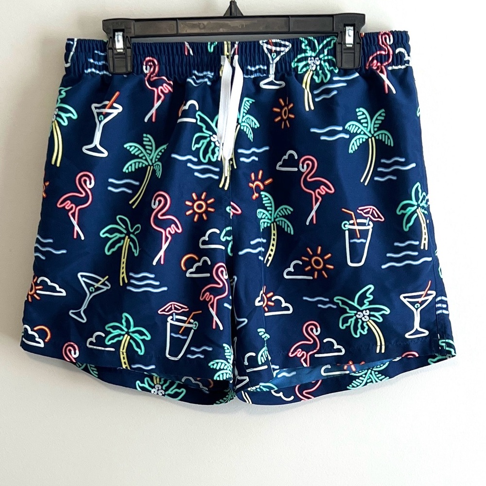 Chubbies Classic Swim Trunks The Neon Lights Print 5.5"